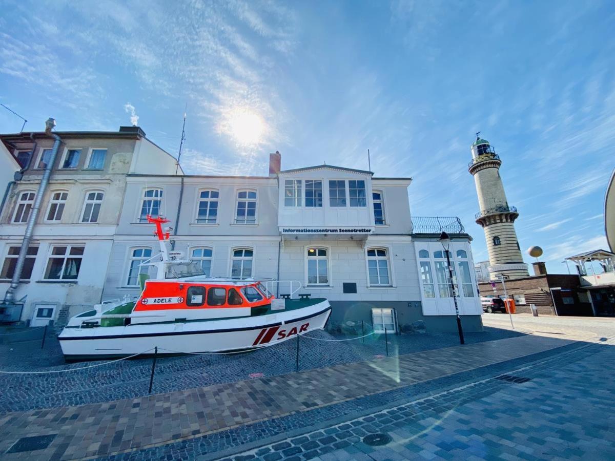 Apartament Vormann Jantzen, Direkt Am Leuchtturm Rostock Zewnętrze zdjęcie
